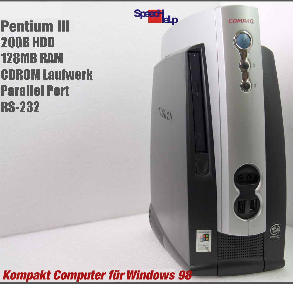 HP COMPAQ iPAQ COMPUTER PC FOR WINDOWS 98 NT OLD