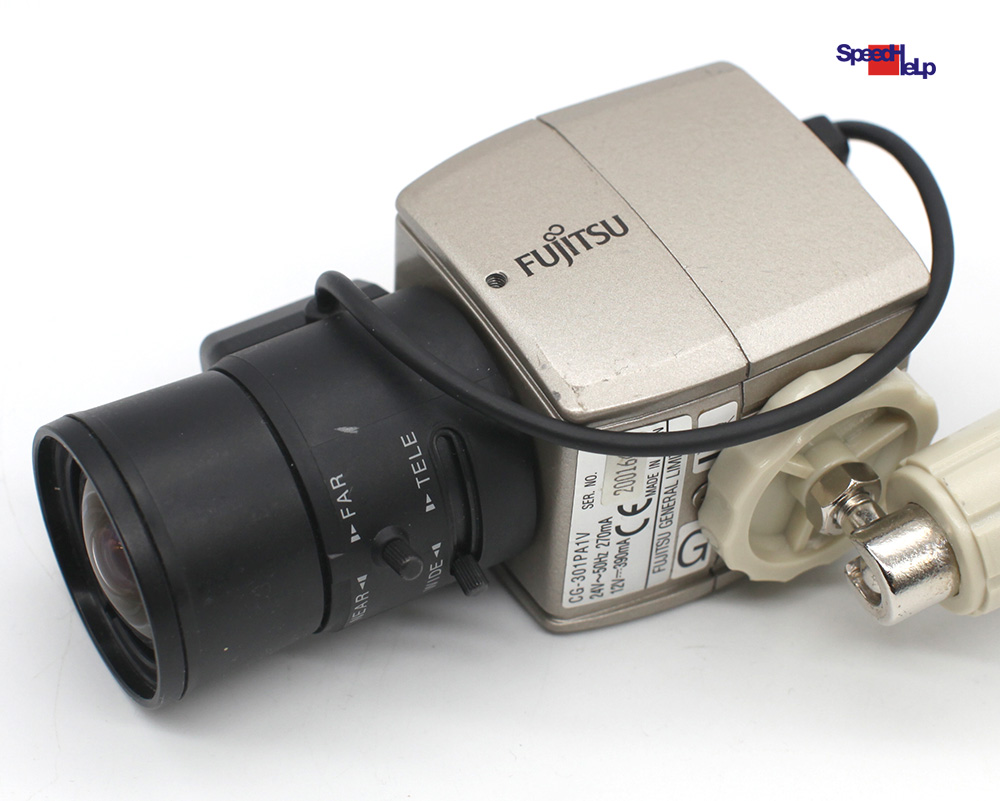 Fujitsu Color Video Camera CG-301PA1V Fujinon YV5x2.7R4B-SA2L 1