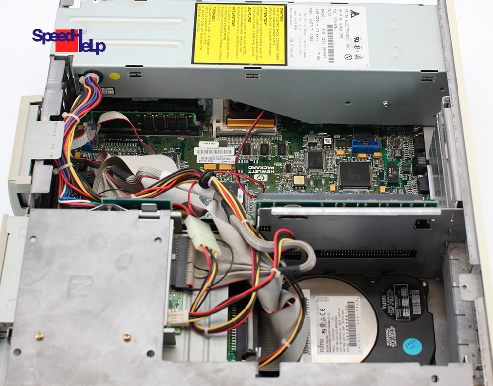 HP VECTRA M2 4/66i COMPUTER PC INTEL 486 DX/2 66MHZ RS-232