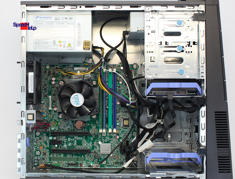 IBM LENOVO THINKCENTRE M83 10BE I3 Computer PC 1TB HDD 8GB RS-232