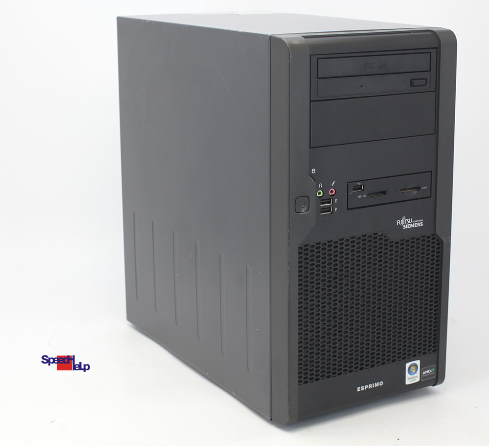 PC COMPUTER FUJITSU ESPRIMO P2430 D2730 RS-232 PORT WINDOWS XP 2GB