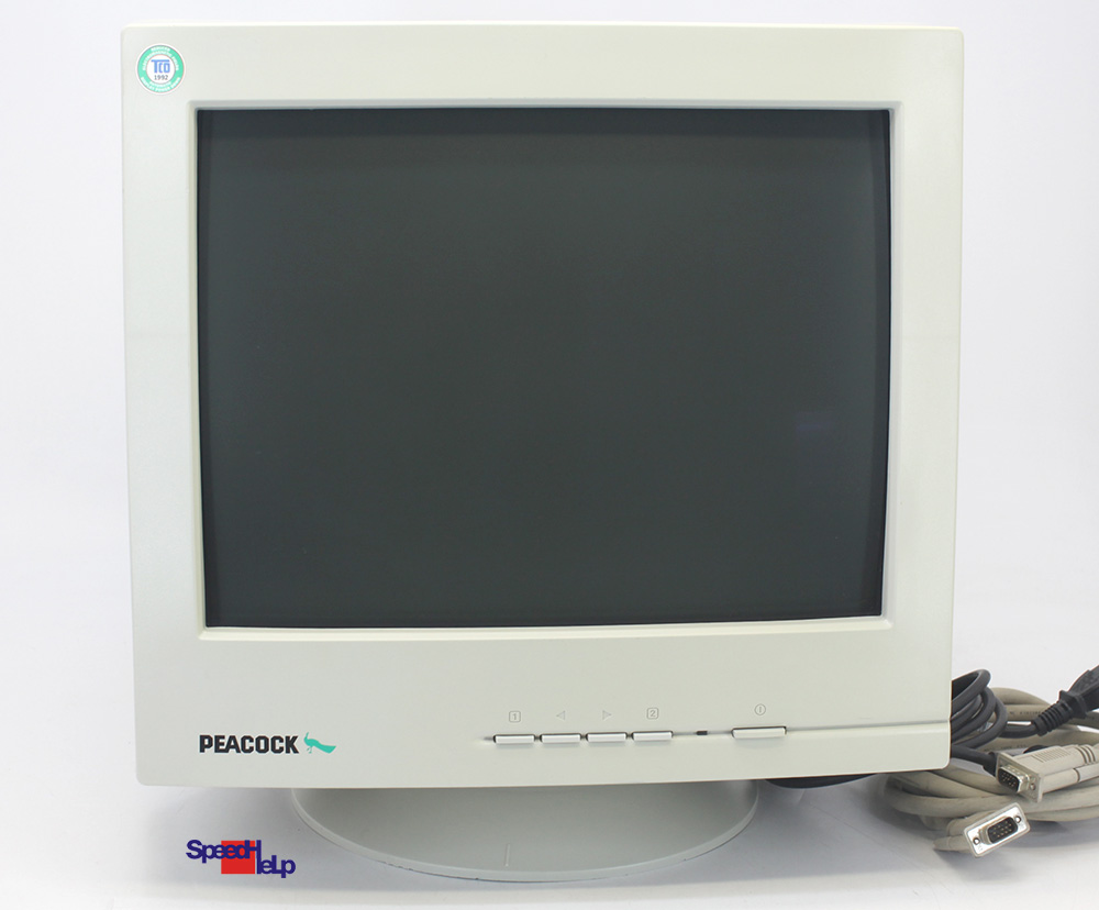 PROFI 17" 41CM PEACOCK 17 PRO XE CRT DISPLAY MONITOR 1024x768 85HZ BNC D-SUB