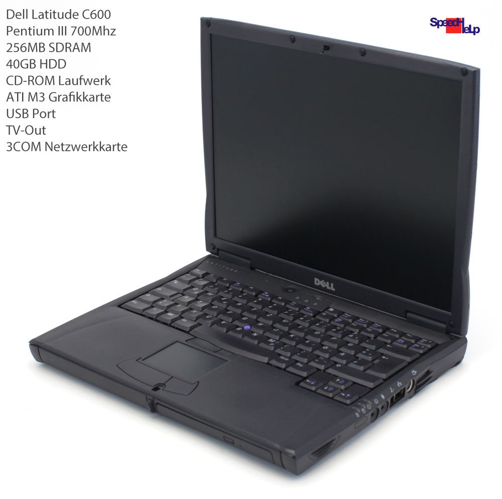 Dell Latitude C600 Notebook Laptop Windows 98 Parallel LPT