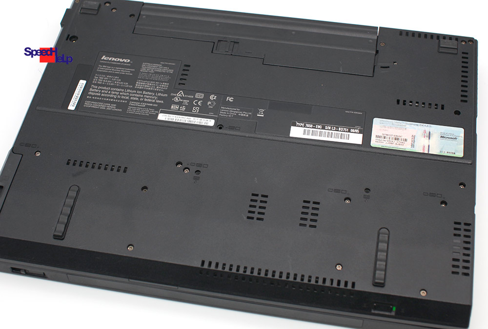 Notebook IBM LENOVO THINKPAD R61E Dual Core Laptop 160GB HDD