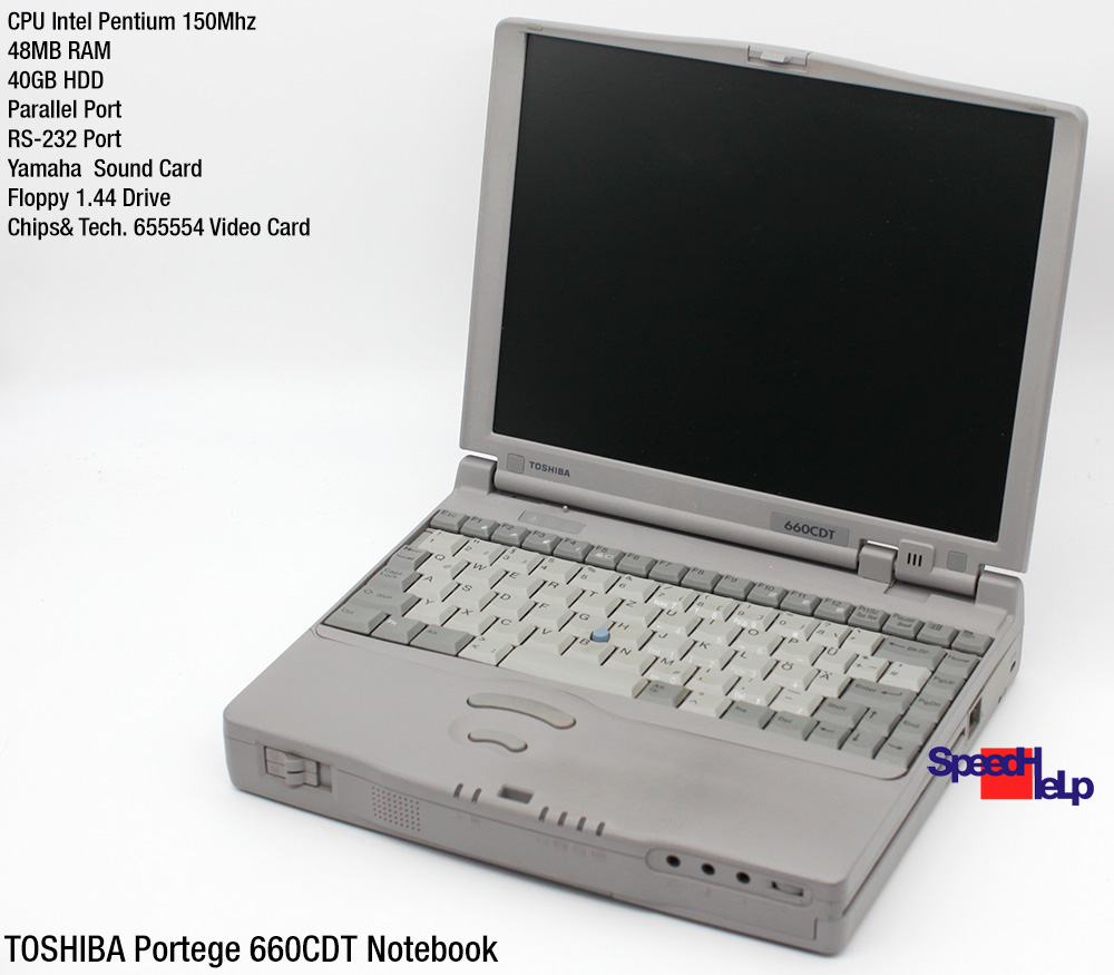 TOSHIBA PORTEGE 660CDT NOTEBOOK LAPTOP WINDOWS 98 PARALLEL