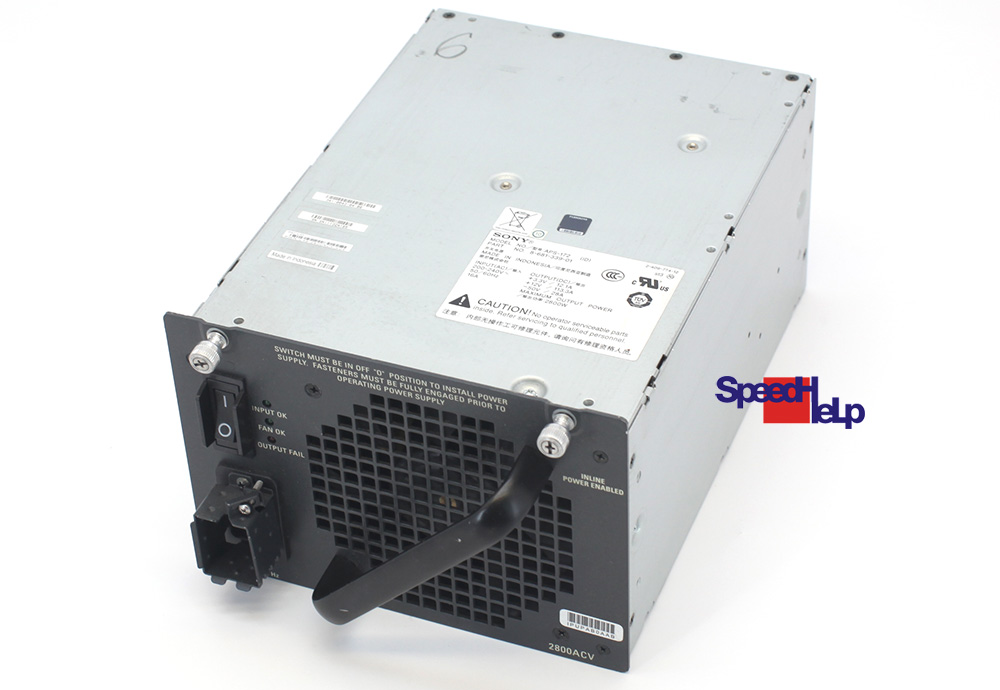 SONY APS-172 NETZTEIL PSU 2800W CISCO SYSTEM CATALYST P/N: 8-681-339-01