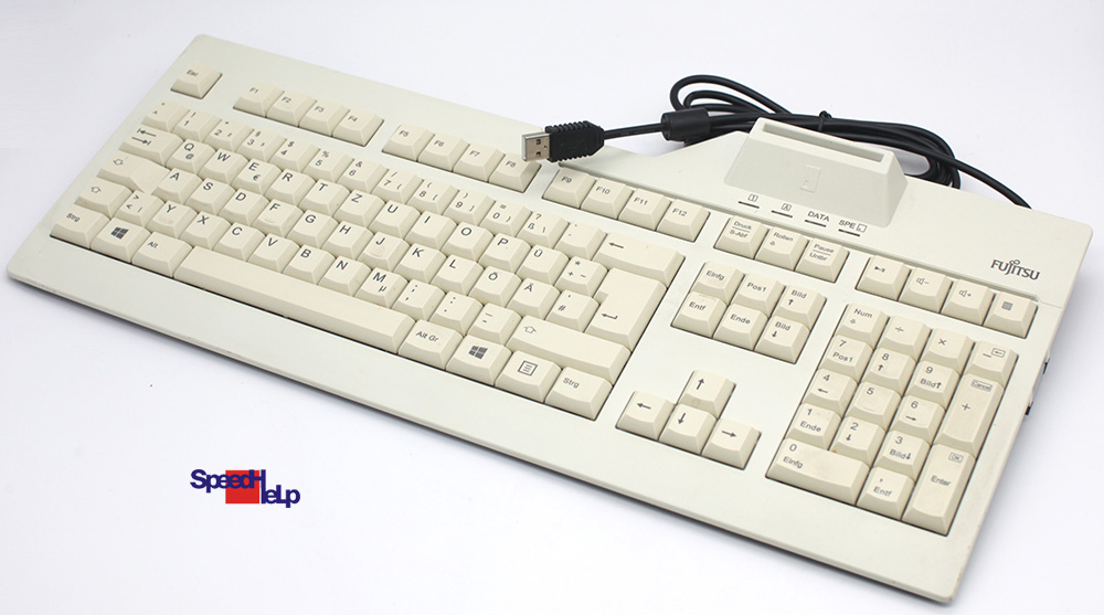 TASTATUR FUJITSU KB SCR eSIG DE S26381-K529-V120 KEYBOARD ACCESSORY USB SMART